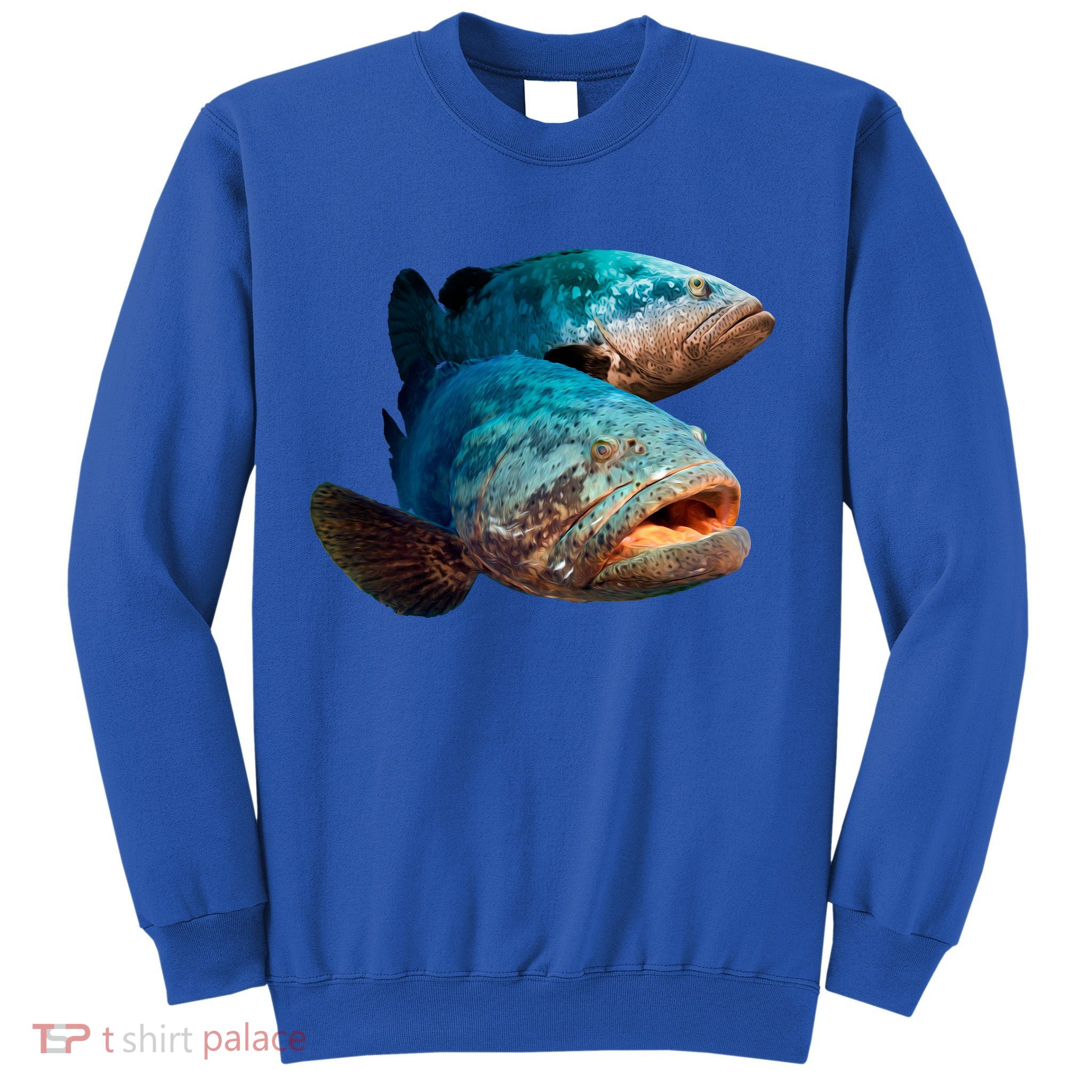 Goliath Grouper Fish Sweatshirt