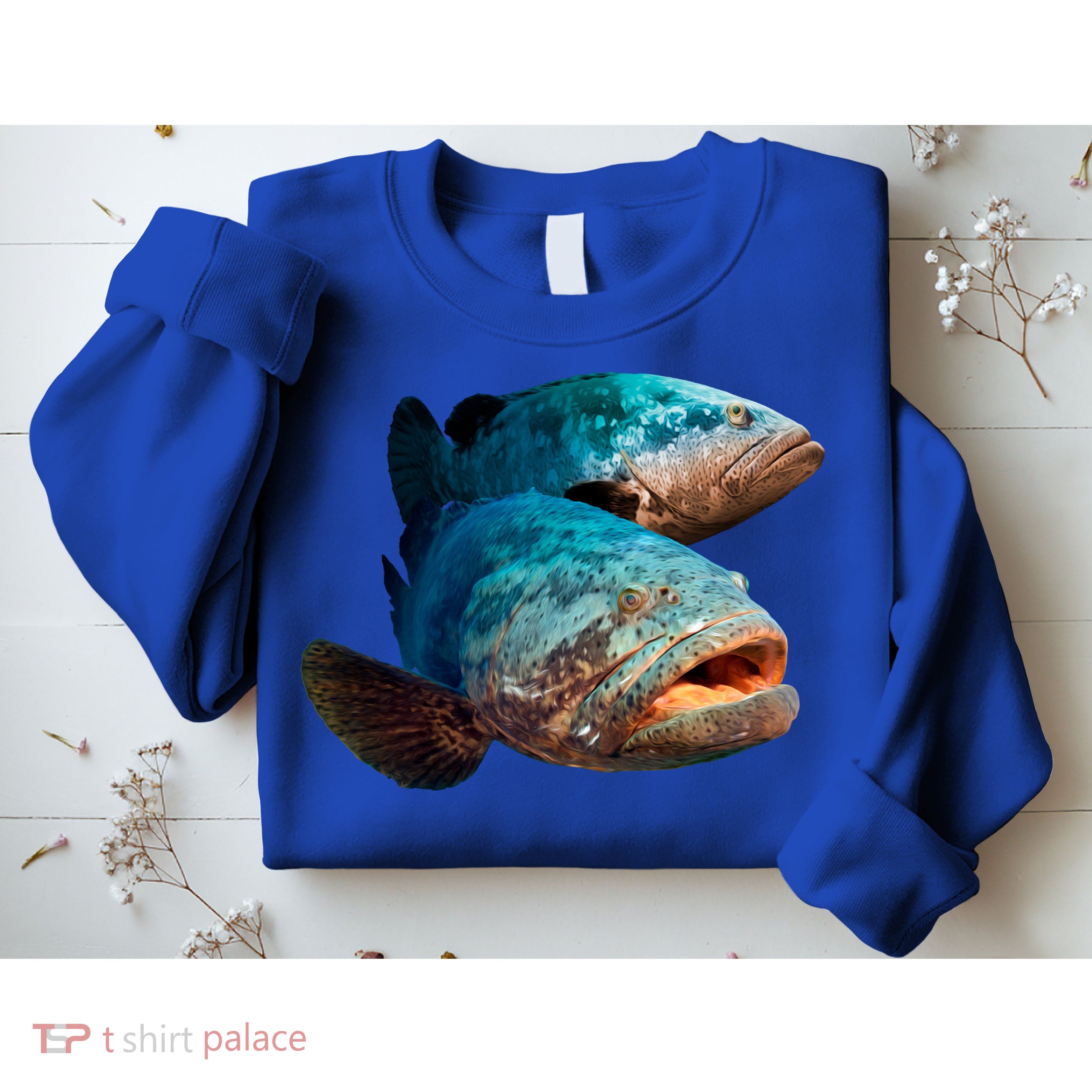 Goliath Grouper Fish Sweatshirt