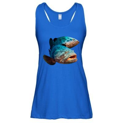 Goliath Grouper Fish Ladies Essential Flowy Tank