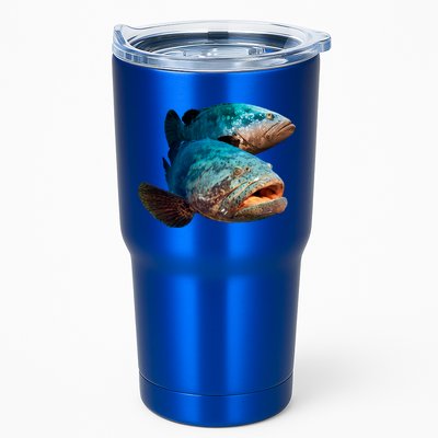Goliath Grouper Fish Tumbler