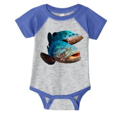 Goliath Grouper Fish Infant Baby Jersey Bodysuit