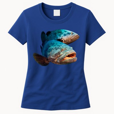 Goliath Grouper Fish Womens T-Shirt
