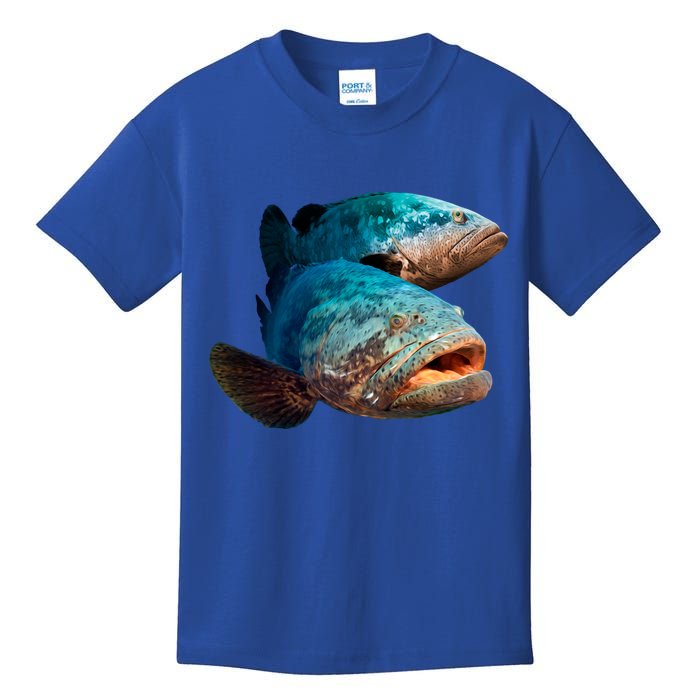 Goliath Grouper Fish Kids T-Shirt