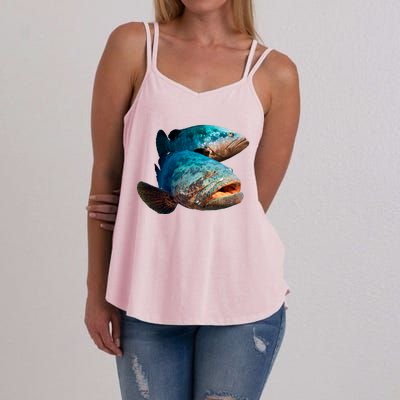 Goliath Grouper Fish Women's Strappy Tank