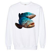 Goliath Grouper Fish Garment-Dyed Sweatshirt