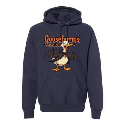 Goosebumps Guaranteed Funny Halloween Premium Hoodie