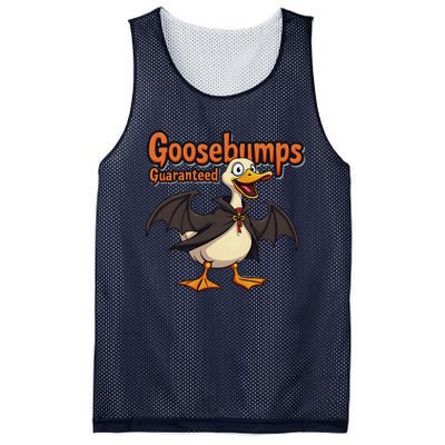 Goosebumps Guaranteed Funny Halloween Mesh Reversible Basketball Jersey Tank