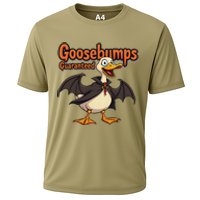 Goosebumps Guaranteed Funny Halloween Cooling Performance Crew T-Shirt