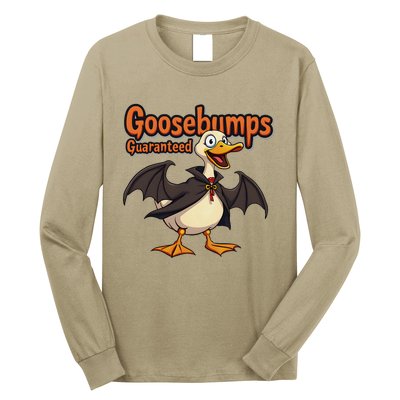 Goosebumps Guaranteed Funny Halloween Long Sleeve Shirt