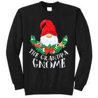 Grandpa Gnome Funny Matching Family Christmas Party Pajama Sweatshirt