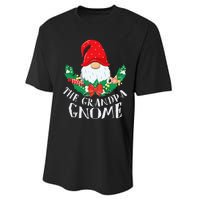 Grandpa Gnome Funny Matching Family Christmas Party Pajama Performance Sprint T-Shirt