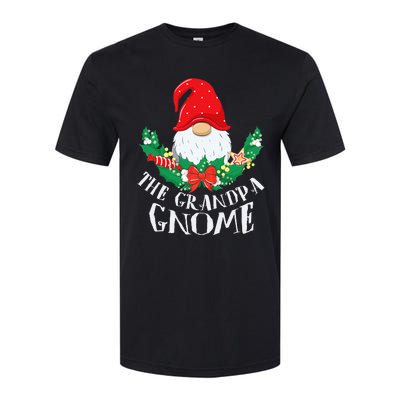 Grandpa Gnome Funny Matching Family Christmas Party Pajama Softstyle CVC T-Shirt