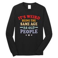 Grandpa & Grandma Funny Old People Retro Gift Long Sleeve Shirt