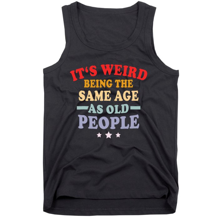 Grandpa & Grandma Funny Old People Retro Gift Tank Top