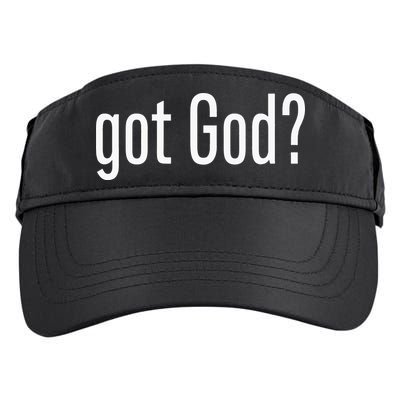Got God Funny Christian Jesus Religion Adult Drive Performance Visor