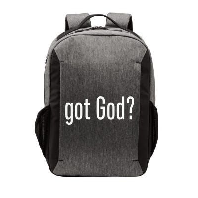 Got God Funny Christian Jesus Religion Vector Backpack