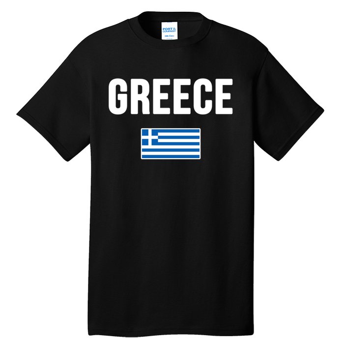 Greece Greek Flag Souvenir Tall T-Shirt