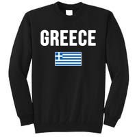 Greece Greek Flag Souvenir Tall Sweatshirt