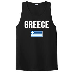 Greece Greek Flag Souvenir PosiCharge Competitor Tank