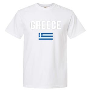 Greece Greek Flag Souvenir Garment-Dyed Heavyweight T-Shirt