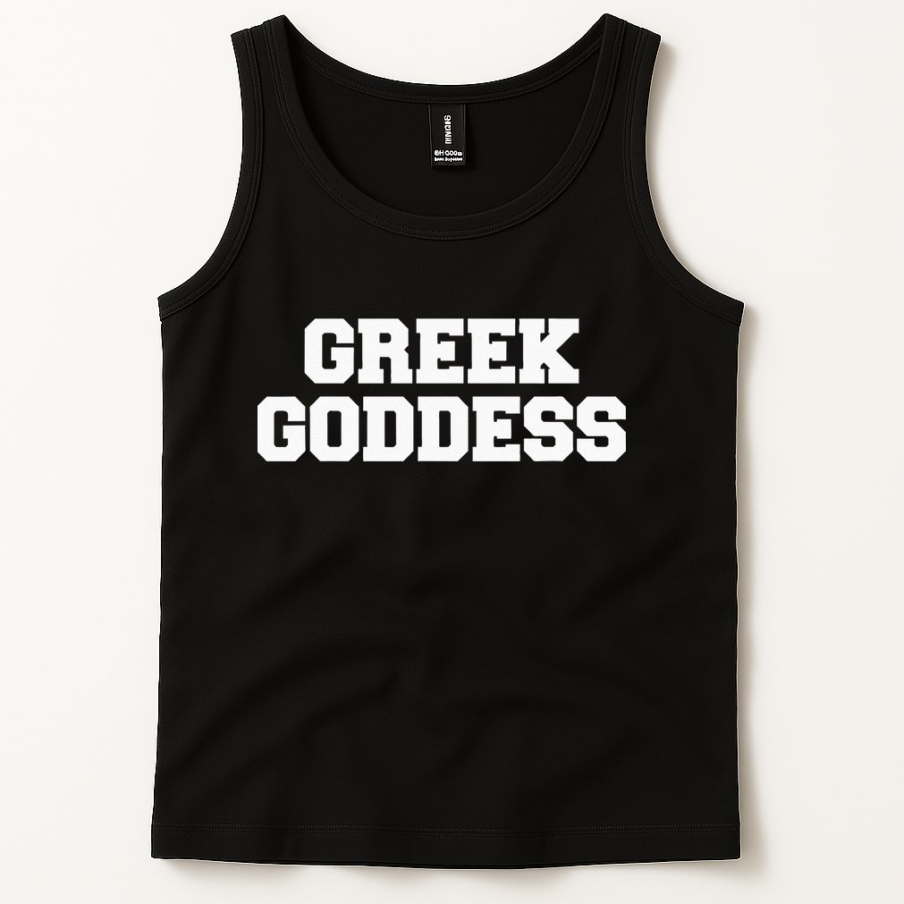 Greek Goddess Funny Fraternity College Frat Party Greek Tank Top