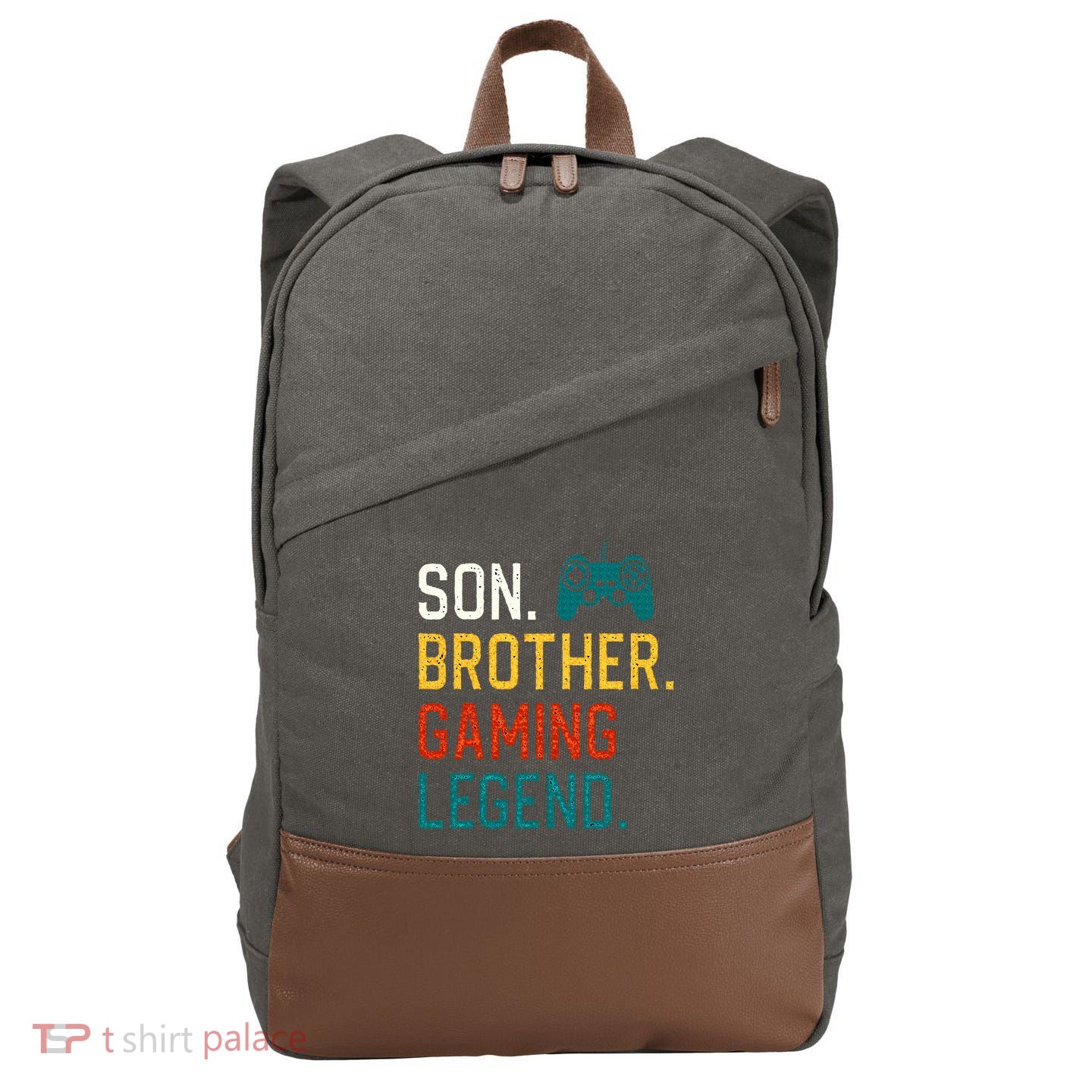 Gaming Gifts For Teenage 8 12 Year Old Christmas Gamer Cotton Canvas Backpack