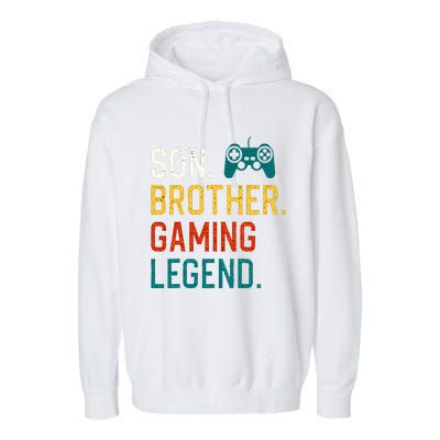 Gaming Gifts For Teenage 8 12 Year Old Christmas Gamer Garment-Dyed Fleece Hoodie