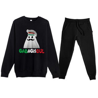 Gaba Ghoul Funny Premium Crewneck Sweatsuit Set