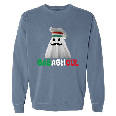 Gaba Ghoul Funny Garment-Dyed Sweatshirt