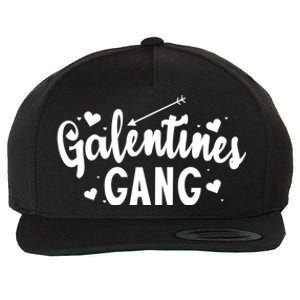 Galentines Gang Funny Valentines Day Quote Outfit Cool Gift Wool Snapback Cap