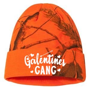 Galentines Gang Funny Valentines Day Quote Outfit Cool Gift Kati Licensed 12" Camo Beanie