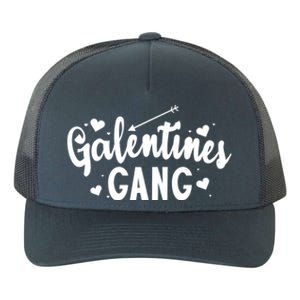 Galentines Gang Funny Valentines Day Quote Outfit Cool Gift Yupoong Adult 5-Panel Trucker Hat