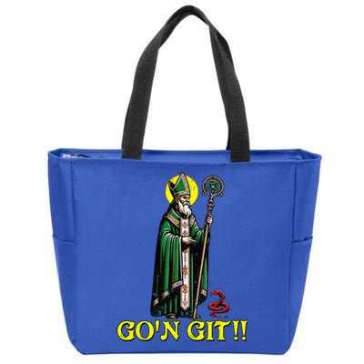 Gon Git Funny St Patricks Day Shamrock Zip Tote Bag