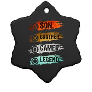 Gaming Gifts For Teenage 816 Year Old Gamer Ceramic Star Ornament