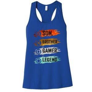 Gaming Gifts For Teenage 816 Year Old Gamer Women's Racerback Tank