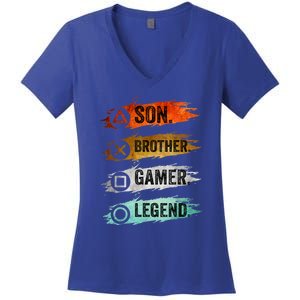 Gaming Gifts For Teenage 816 Year Old Gamer Women's V-Neck T-Shirt