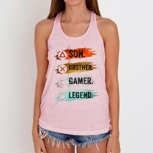 Gaming Gifts For Teenage 816 Year Old Gamer Women's Knotted Racerback Tank