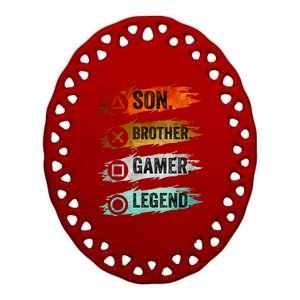 Gaming Gifts For Teenage 816 Year Old Gamer Ceramic Oval Ornament