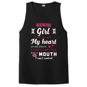 Gemini Girl Funny Quote With Zodiac Sign Birthday Gift PosiCharge Competitor Tank