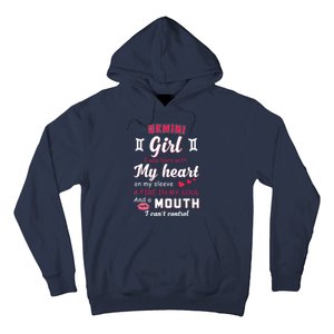 Gemini Girl Funny Quote With Zodiac Sign Birthday Gift Hoodie