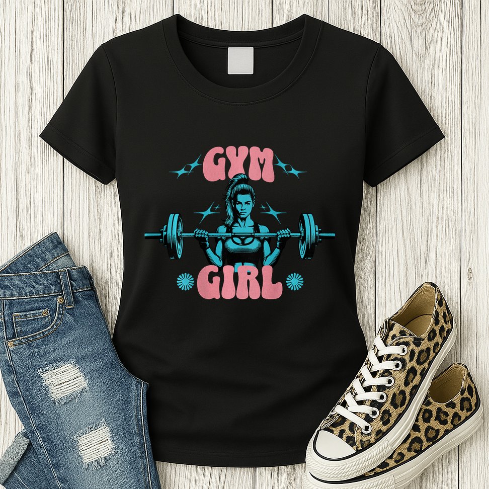 Gym Girl Fitness Workout Gym Wear For Women Womens T-Shirt