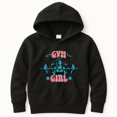 Gym Girl Fitness Workout Gym Wear For Women Kids Hoodie