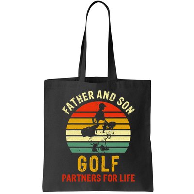 Golf Golfing Father Son Matching Dad Bag