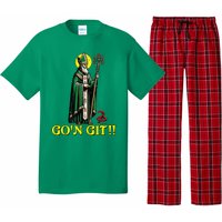 GOn Git Funny St Patricks Day Shamrock St Patty Party Irish Pajama Set