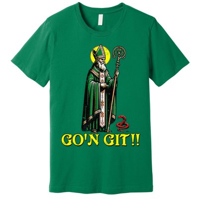 GOn Git Funny St Patricks Day Shamrock St Patty Party Irish Premium T-Shirt