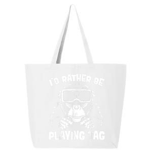 Gorilla Gaming Funny Vr Gamer Meme 25L Jumbo Tote