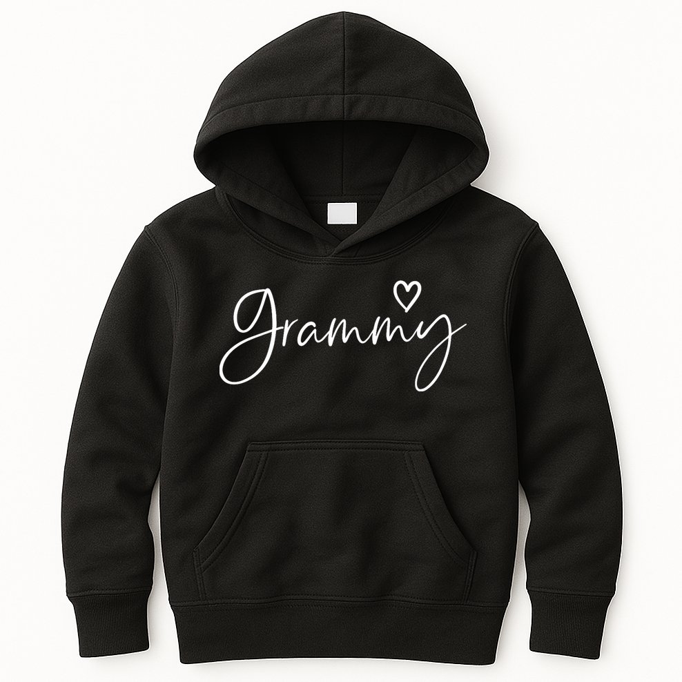 Grammy Gifts For Women Grandma Heart MotherS Day Grammy Kids Hoodie