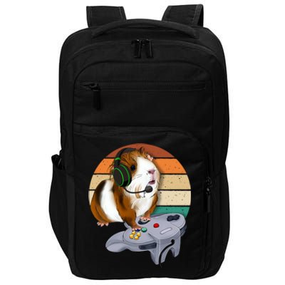 Guinea Gift For Pig Video Game Wildlife Animal Guinea Pig Gamers Impact Tech Backpack