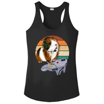 Guinea Gift For Pig Video Game Wildlife Animal Guinea Pig Gamers Ladies PosiCharge Competitor Racerback Tank