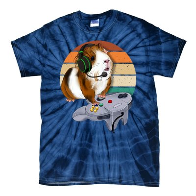 Guinea Gift For Pig Video Game Wildlife Animal Guinea Pig Gamers Tie-Dye T-Shirt